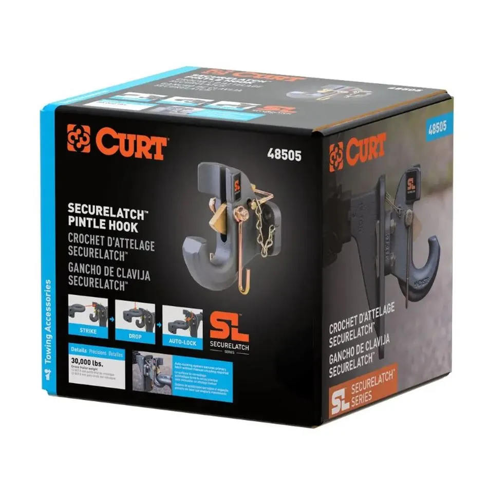 15 TON PINTLE HOOK FLAT MOUNT